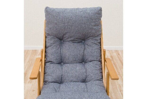 ニトリ パーソナルチェア アルシー-GY オットマン付き ニトリ