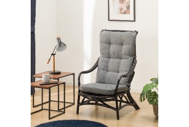 美原店 ニトリ Nクレック 籐 ラタン チェア CHAIR N-KELEK WH
