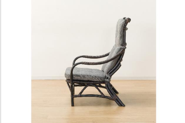 ﾗﾀﾝﾁｪｱ MS23 GY/BK | ニトリネット【公式】 家具・インテリア通販