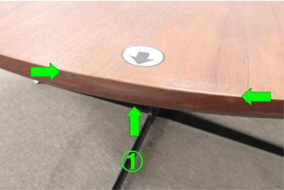 ｾﾝﾀｰﾃｰﾌﾞﾙ AW13 MBR 5枚目画像