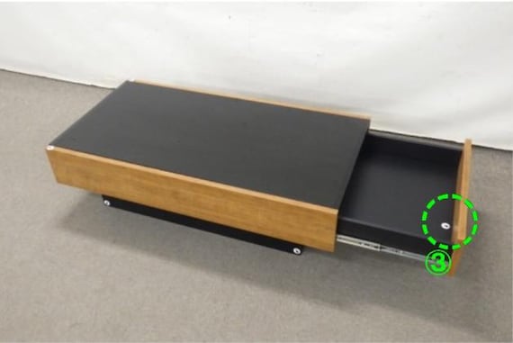 センターテーブル TM03 105 LBR 17枚目画像