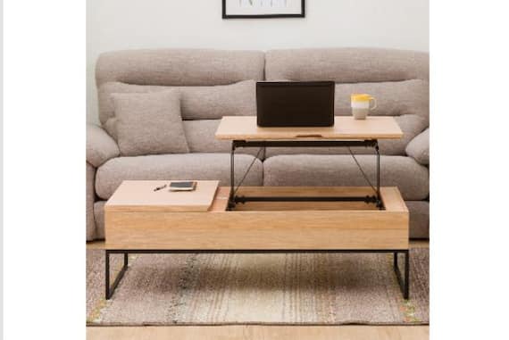 センターテーブル Nヒバリ 120 LBR 4枚目画像