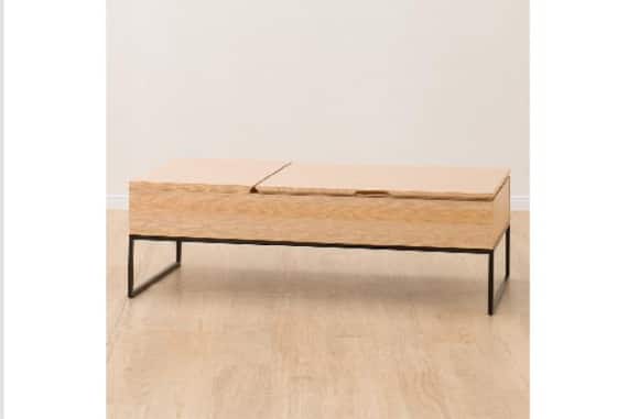 センターテーブル Nヒバリ 120 LBR 8枚目画像