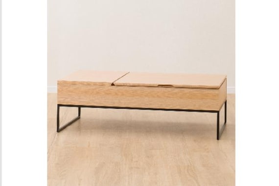 センターテーブル Nヒバリ 120 LBR 8枚目画像