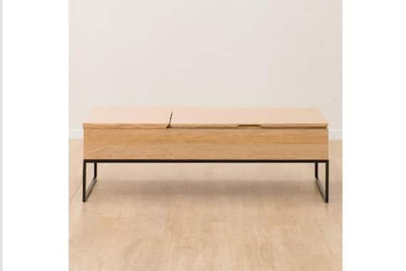 センターテーブル Nヒバリ 120 LBR 9枚目画像