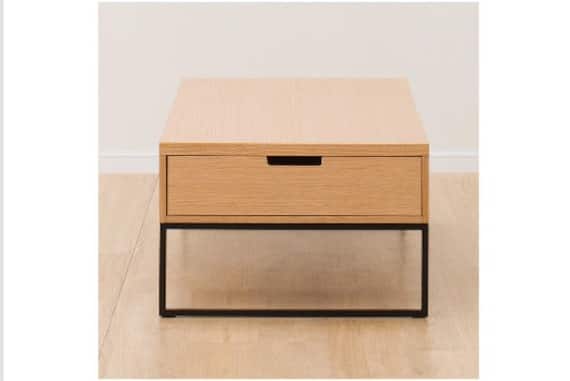 センターテーブル Nヒバリ 120 LBR 10枚目画像