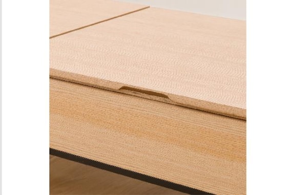 センターテーブル Nヒバリ 120 LBR 13枚目画像