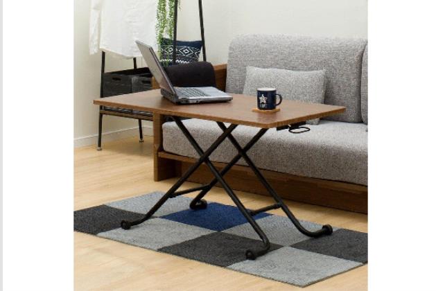 ｼｮｳｺｳﾃｰﾌﾞﾙ ﾗｲｻﾞN MBR/BK | ニトリネット【公式】 家具・インテリア通販