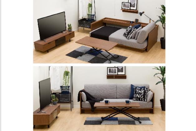 ｼｮｳｺｳﾃｰﾌﾞﾙ ﾗｲｻﾞN MBR/BK | ニトリネット【公式】 家具・インテリア通販