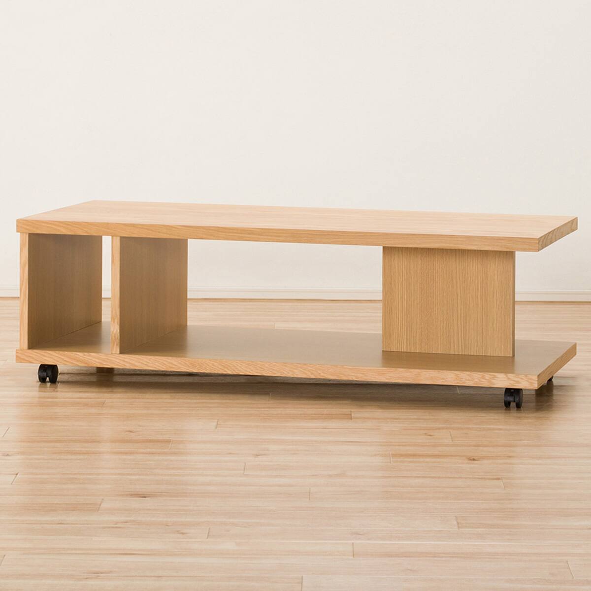 センターテーブル(コネクト120 LBR キャスター) | ニトリネット【公式