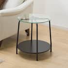 サイドテーブル(Nシスコ BK) 2枚目画像