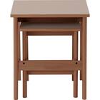 ネストテーブルDGY/MBR (新しい暮らし方のためのツール by BEAMS DESIGN) 5枚目画像