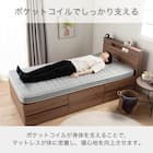 2段ベッド対応マットレス(SMH-100)【島忠ホームズ商品】 3枚目画像