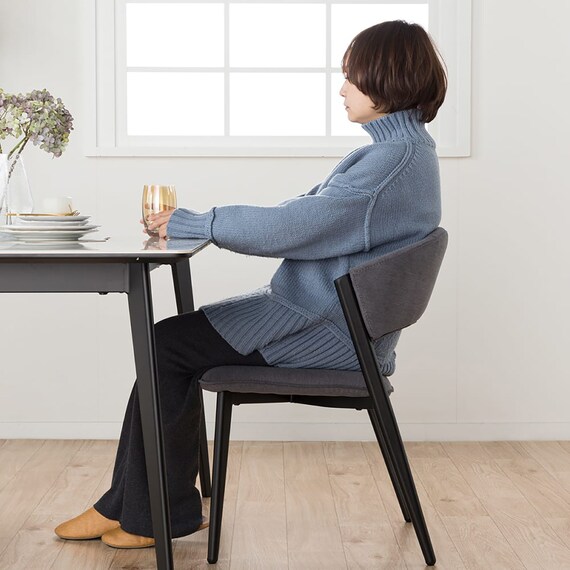 ダイニングチェア(グラブ GY)【島忠ホームズ商品】 10枚目画像