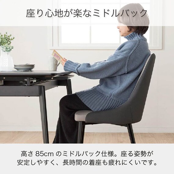 ダイニングチェア(セラミクス B2179)【島忠ホームズ商品】 4枚目画像