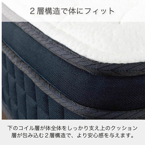 ダブルマットレス(SMH-01)【島忠ホームズ商品】 9枚目画像