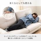 2人用本革(一部合成皮革)ソファ(KKS-02 GY)【島忠ホームズ商品】 5枚目画像