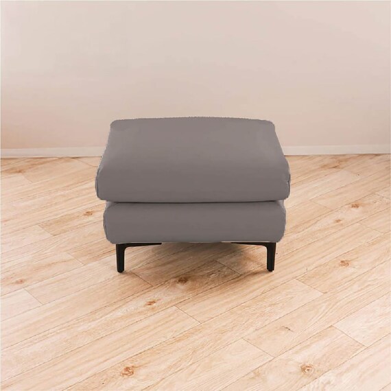 本革(一部合成皮革)スツール(KKS-02 GY)【島忠ホームズ商品】 1枚目画像