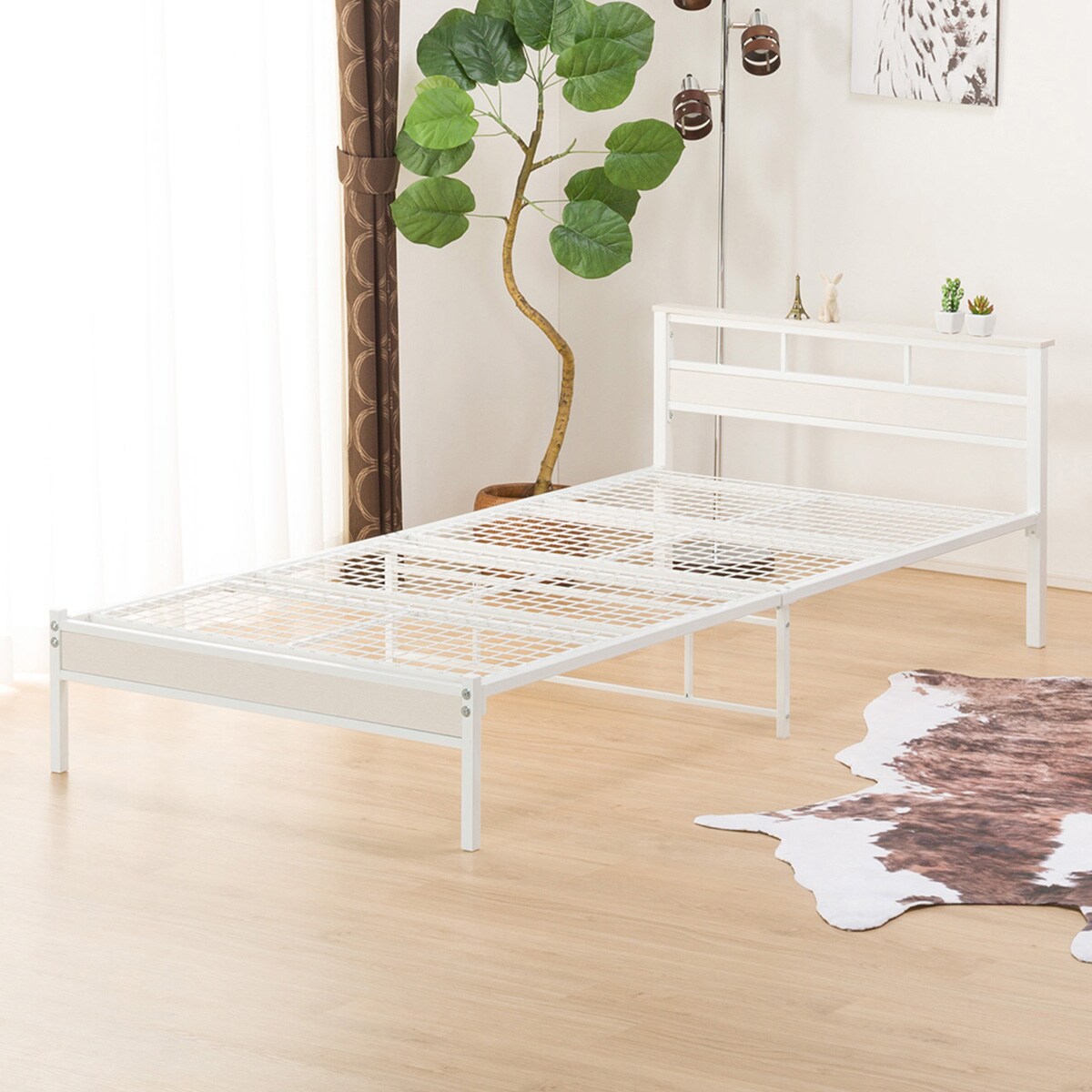 シングルパイプベッド ハンガーシェルフ バジーナstn2 Wh Ww バジーナjy Wh 通販 ニトリネット 公式 家具 インテリア通販