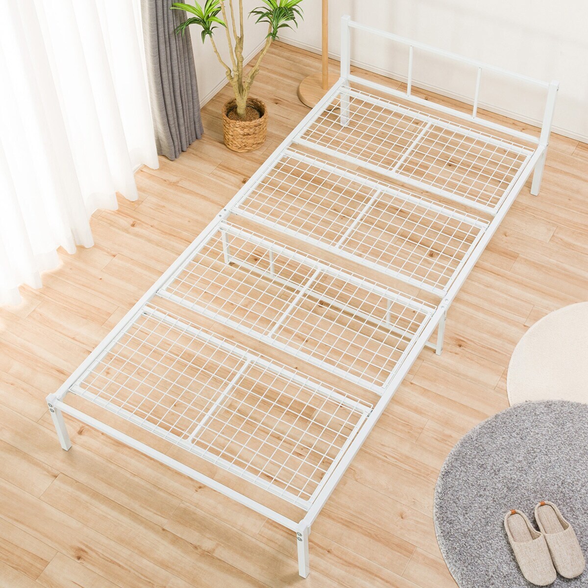 シングルパイプベッド バジーナfv2 通販 ニトリネット 公式 家具 インテリア通販