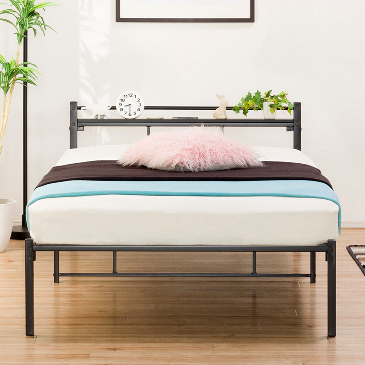 シングルパイプベッド バジーナc2 Cv2 Bk 通販 ニトリネット 公式 家具 インテリア通販