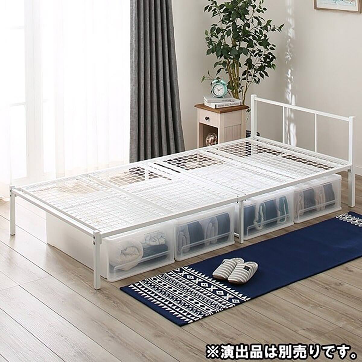 シングルパイプベッド バジーナf2 通販 ニトリネット 公式 家具 インテリア通販