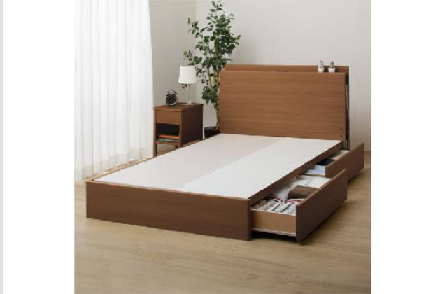 【引取限定:東京町田】セミダブルベッドフレーム【カイト3深型MBR】 セミダブルベッドフレーム(カイト3 深型/MBR) | Sizeee