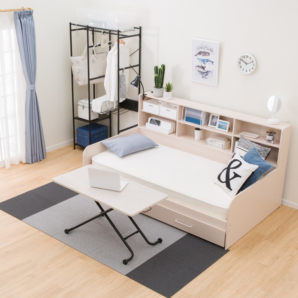 ニトリ デイベッド デニッシュ（ホワイト）