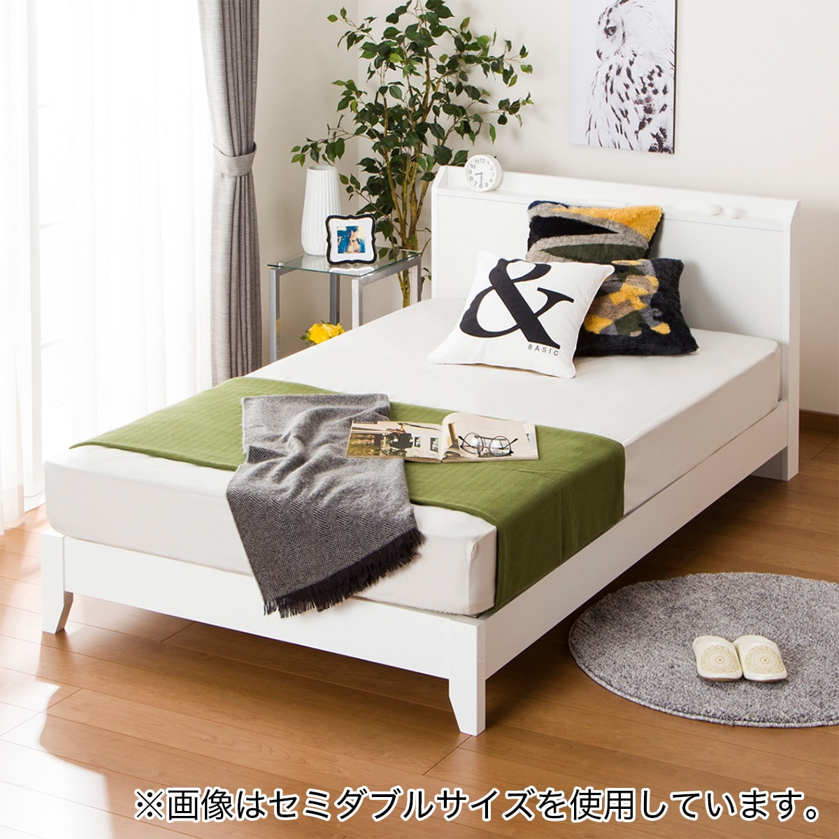 シングルベッドフレーム ヴァイン Wh Leg 通販 ニトリネット 公式 家具 インテリア通販