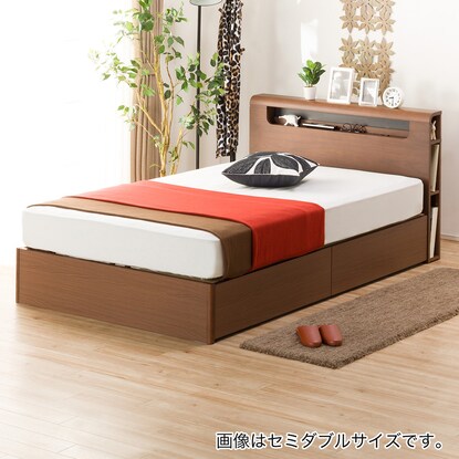 収納付きスノコベッドフレーム カルバ S 通販 ニトリネット 公式 家具 インテリア通販