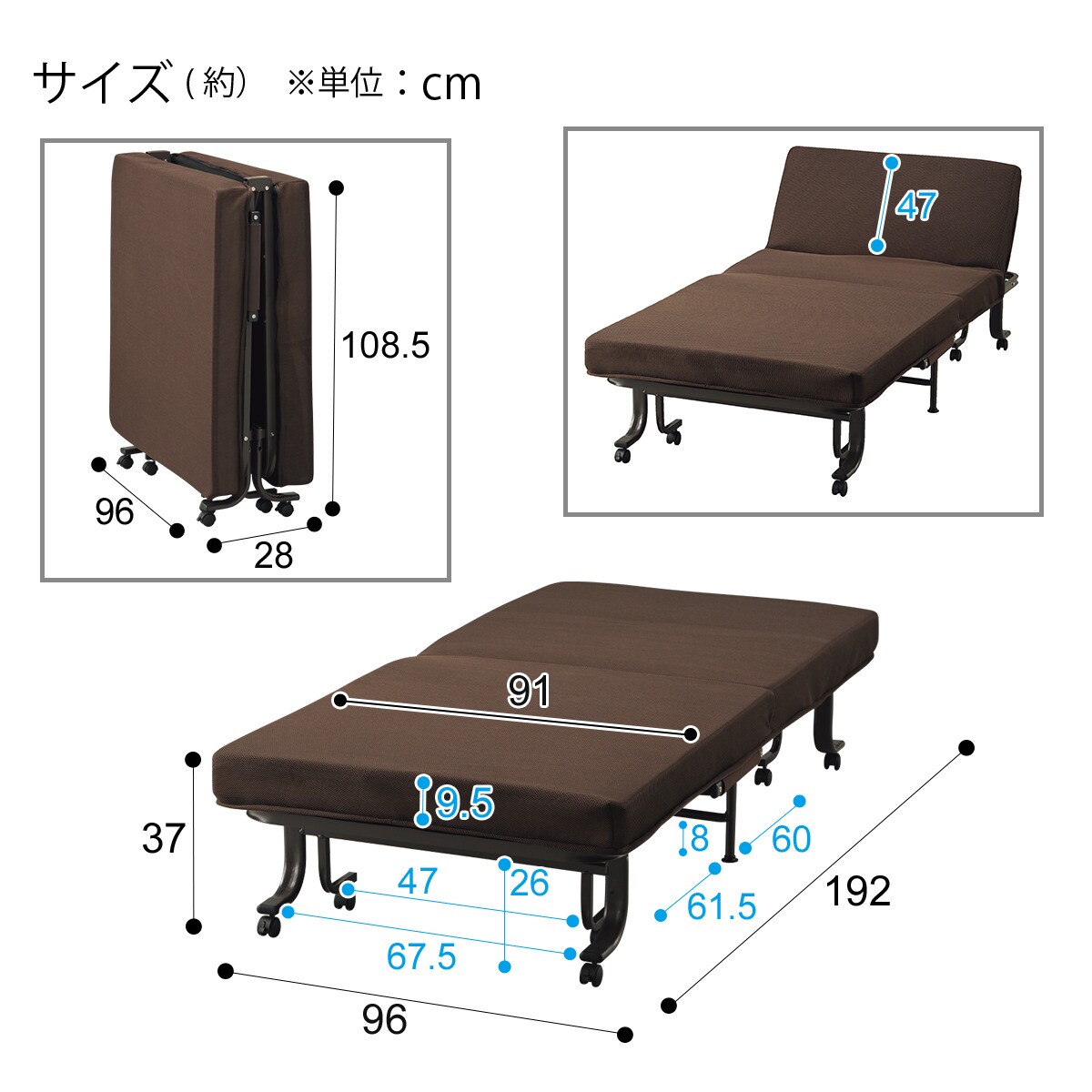折りたたみベッド ダブルメッシュ2 通販 ニトリネット 公式 家具 インテリア通販 折りたたみベッド ダブルメッシュ2 通販 ニトリネット 公式 家具 インテリア通販