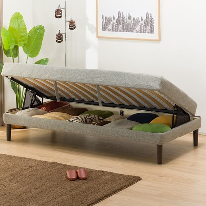 シングル収納脚付きマットレス ノックスgy 通販 ニトリネット 公式 家具 インテリア通販