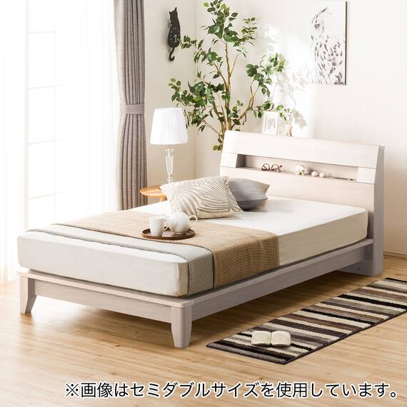すのこシングルベッドフレーム(ロデリック-S/WW) 5枚目画像