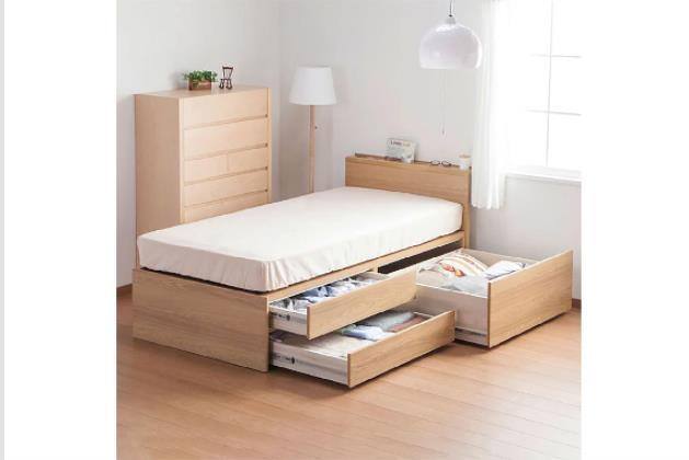 Sﾁｪｽﾄﾍﾞｯﾄﾞ ｼｸﾞﾅﾙ3 LBR | ニトリネット【公式】 家具・インテリア通販