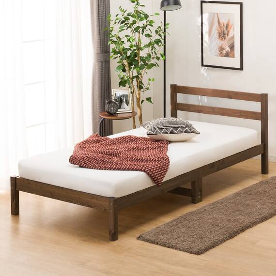 すのこシングルベッドフレーム(パック4 WD MBR-SL) 3枚目画像