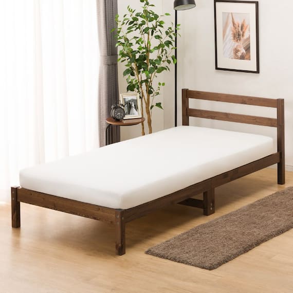 すのこシングルベッドフレーム(パック4 WD MBR-SL) 6枚目画像