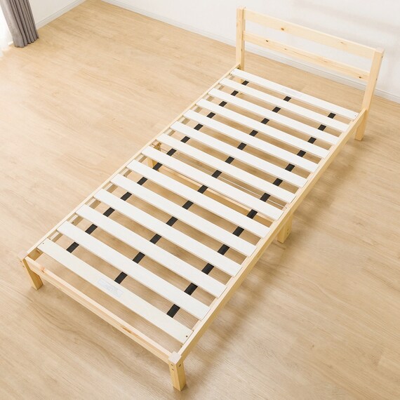 すのこシングルベッドフレーム(パック4 WD NA-SL) 9枚目画像