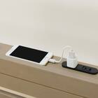 すのこシングルベッドフレーム(XB101 LGY/BK) 12枚目画像