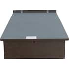 シングルベッドフレーム(OP KG ヘッドレス 縦開き 深型 MBR) 4枚目画像