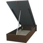 シングルベッドフレーム(OP KG ヘッドレス 縦開き 深型 MBR) 5枚目画像