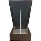 シングルベッドフレーム(OP KG ヘッドレス 縦開き 深型 MBR) 6枚目画像