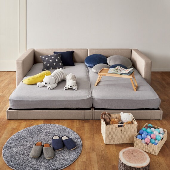 シングルベッドフレーム(NS布 BE OY002) 5枚目画像