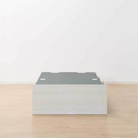 シングルベッドフレーム(OP KG ヘッドレス 横開き 深型 WW) 13枚目画像