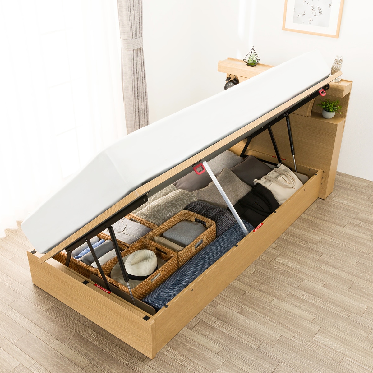 【値下げしました】ニトリ シングルベッドフレーム 0016160-001703701.jpg?fitin=
