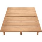 シングルベッドフレーム(BN-002HL ヘッドレストなし LBR) 2枚目画像