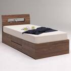 収納付き シングルベッドフレーム(KR MBR) 1枚目画像