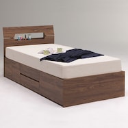 収納付き シングルベッドフレーム(KR)