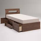 収納付き シングルベッドフレーム(KR MBR) 2枚目画像