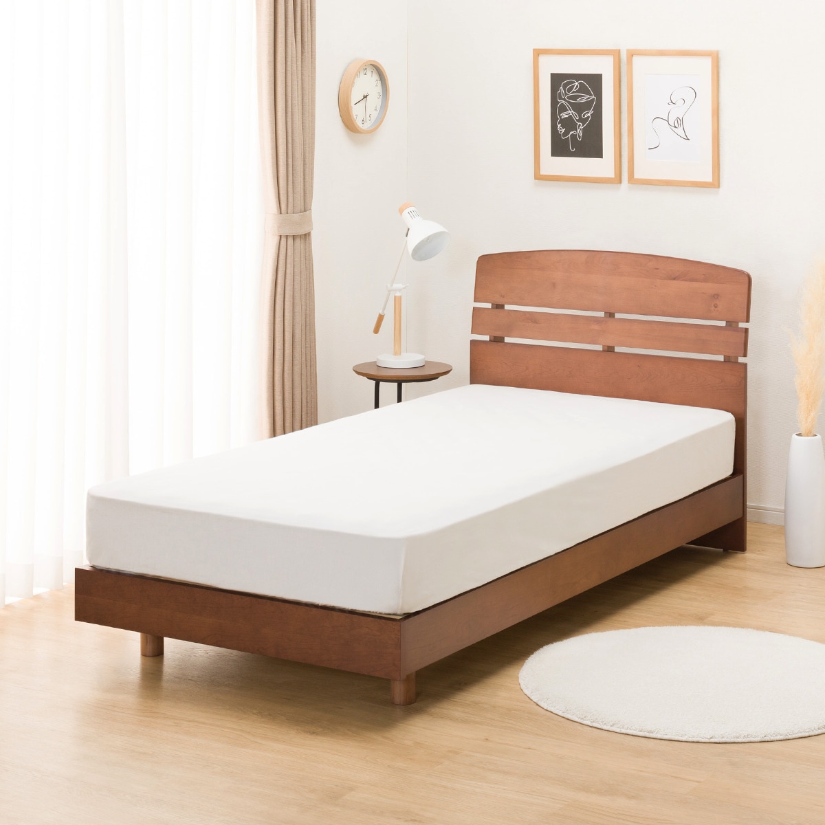 すのこシングルベッドフレーム(アルナス2MBR) | ニトリネット