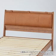 別売りヘッドボードクッション ベッドフレームANV001用(Living in Comfort)